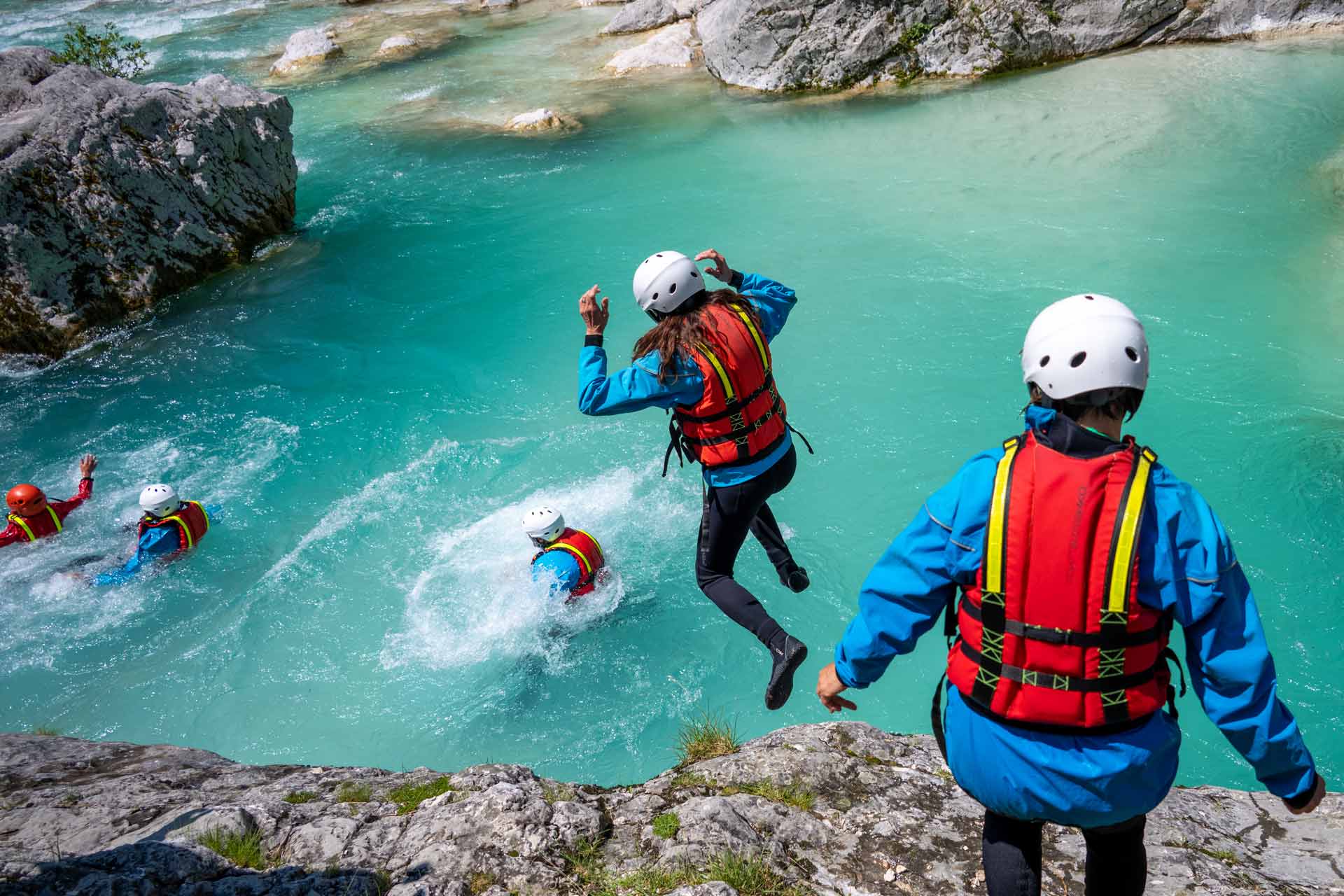 Esperienza di canyoning in Veneto