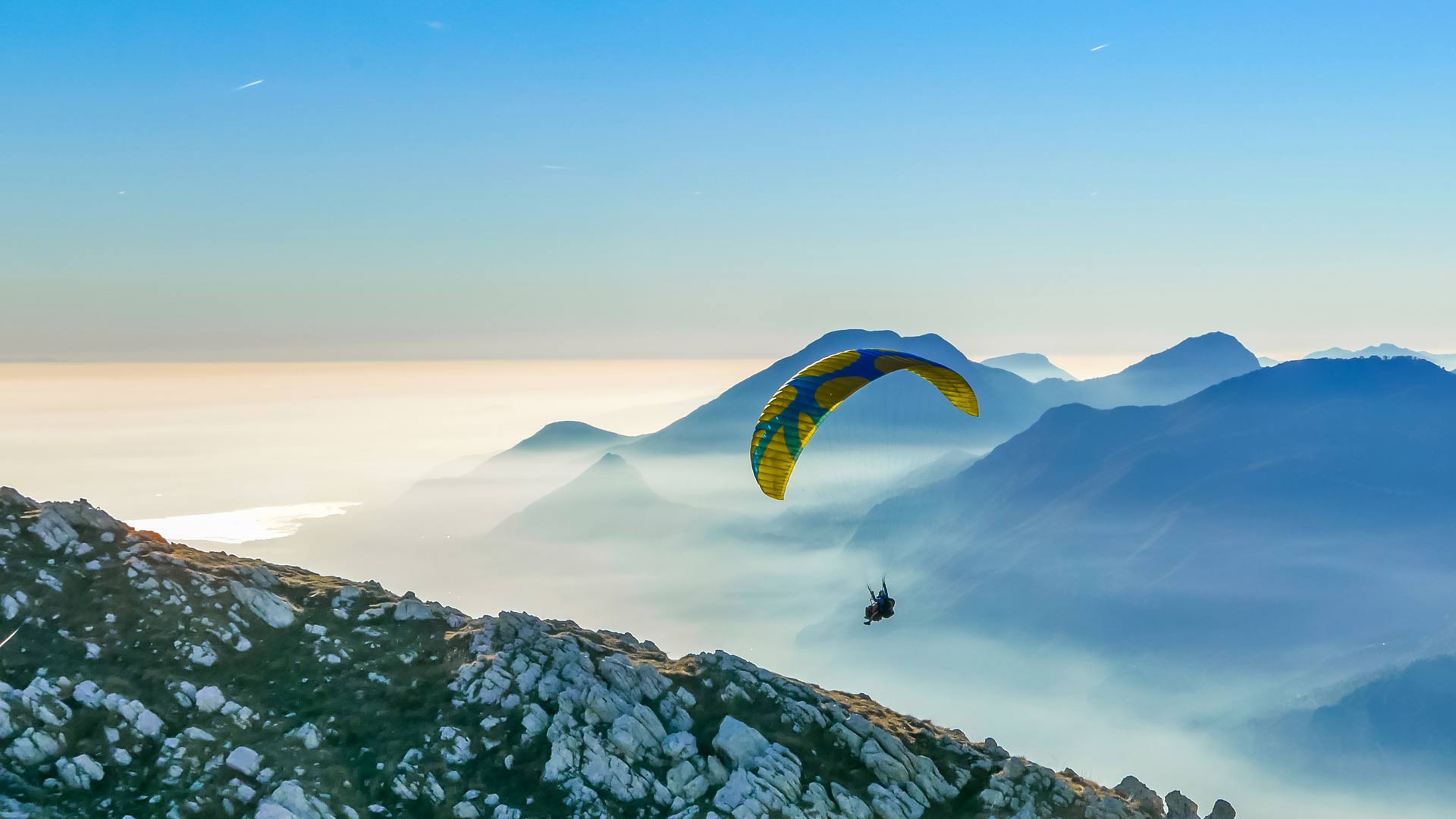 Esperienza di parapendio