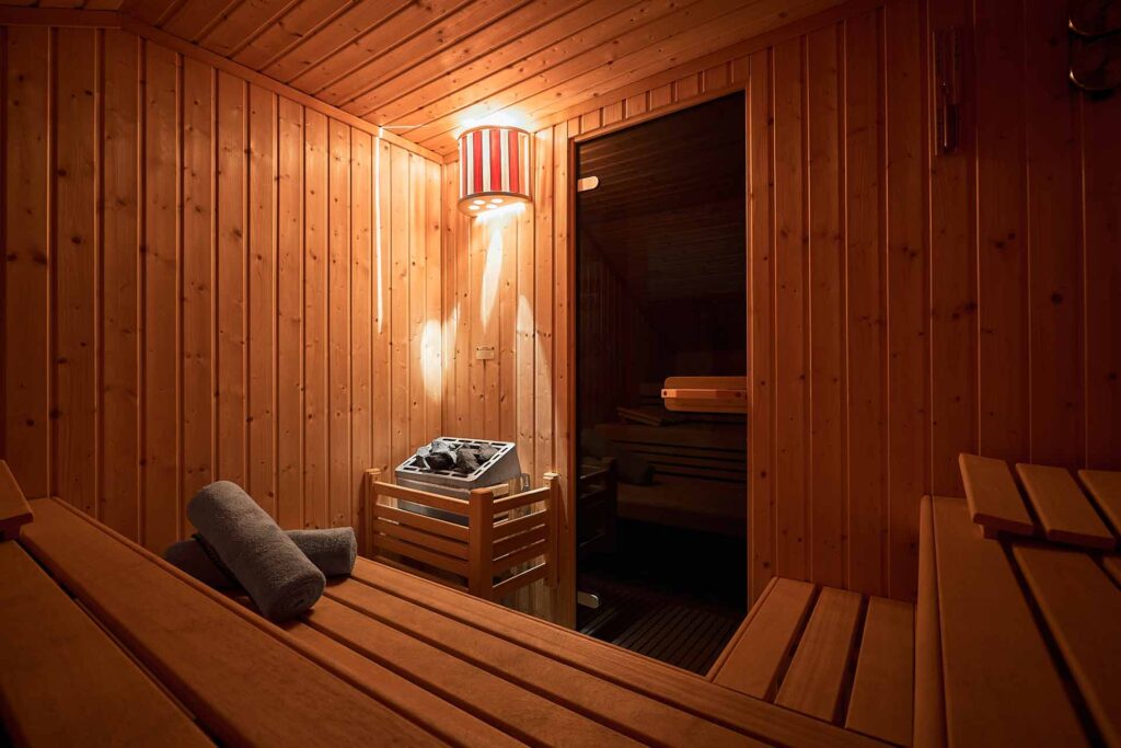 Sauna in Villa dei Castagni