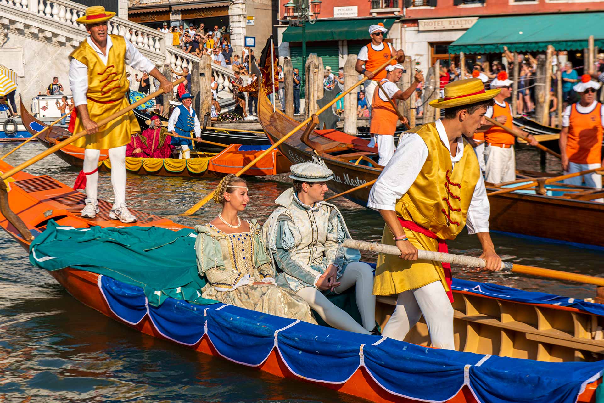 Ragata storica a Rialto - Venezia